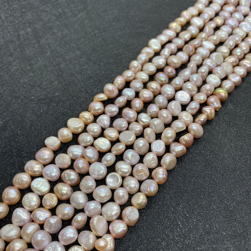 Cuentas de perlas de agua dulce naturales Accesorios DIY