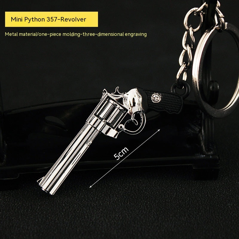 Llavero de Juguete de Metal Gun
