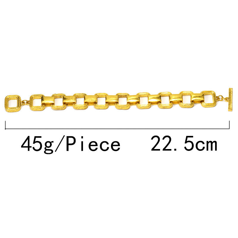 Modisches Armband mit goldener Metallschnalle für den grenzüberschreitenden E-Commerce Großhandel