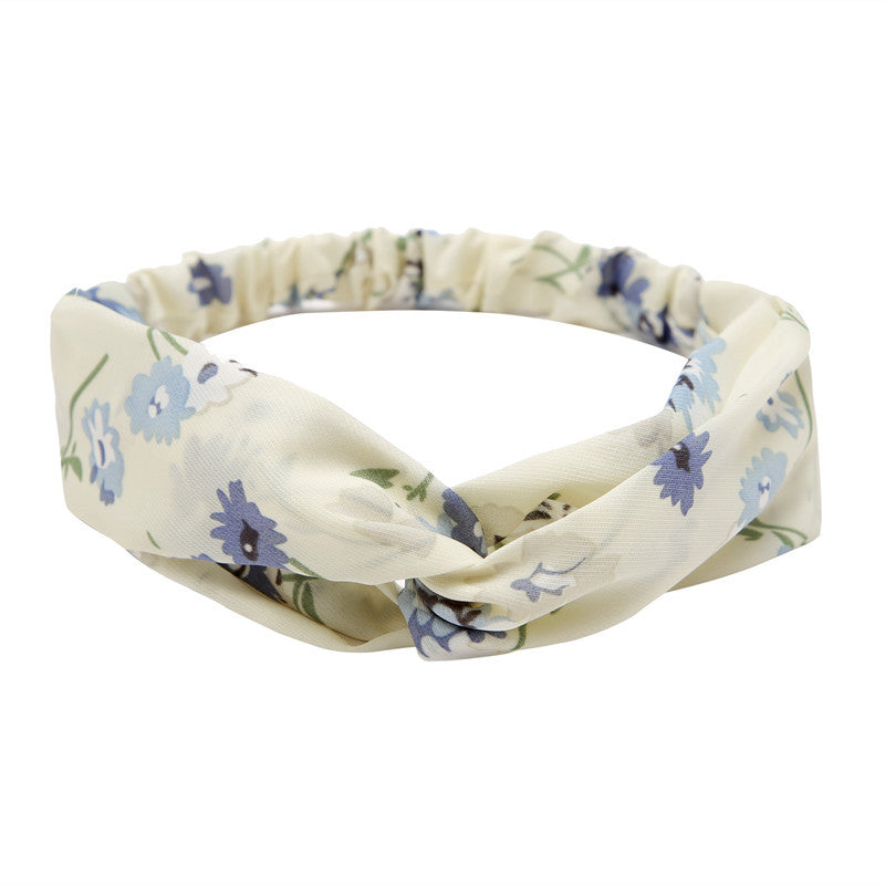 Women's Polka Dot Printed Bohemian Sweet Simple Hair Band