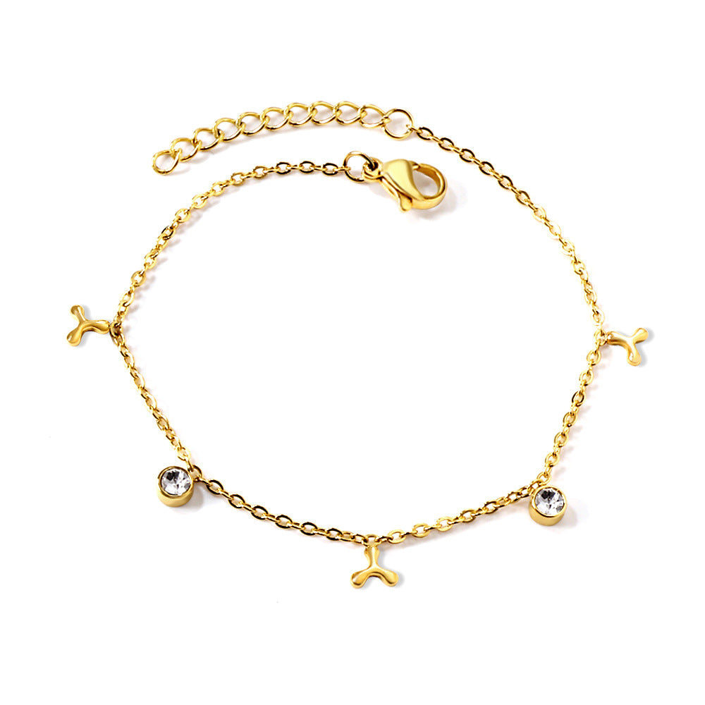 Europäisches und amerikanisches Mode-Armband, schlicht, exquisit, edel, anmutig, cooler Stil