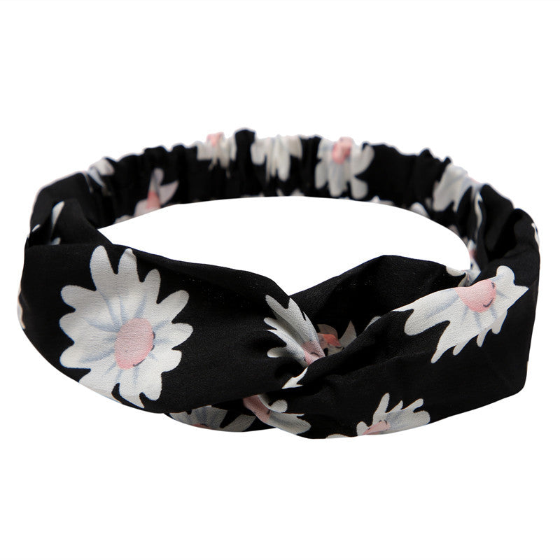 Women's Polka Dot Printed Bohemian Sweet Simple Hair Band