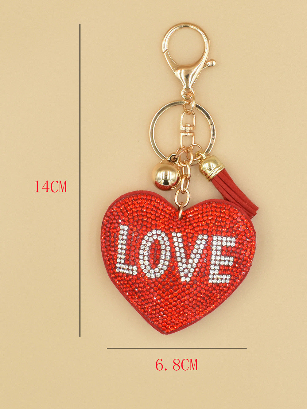 Elegante colgante de bolso con diseño de animal de dibujos animados
