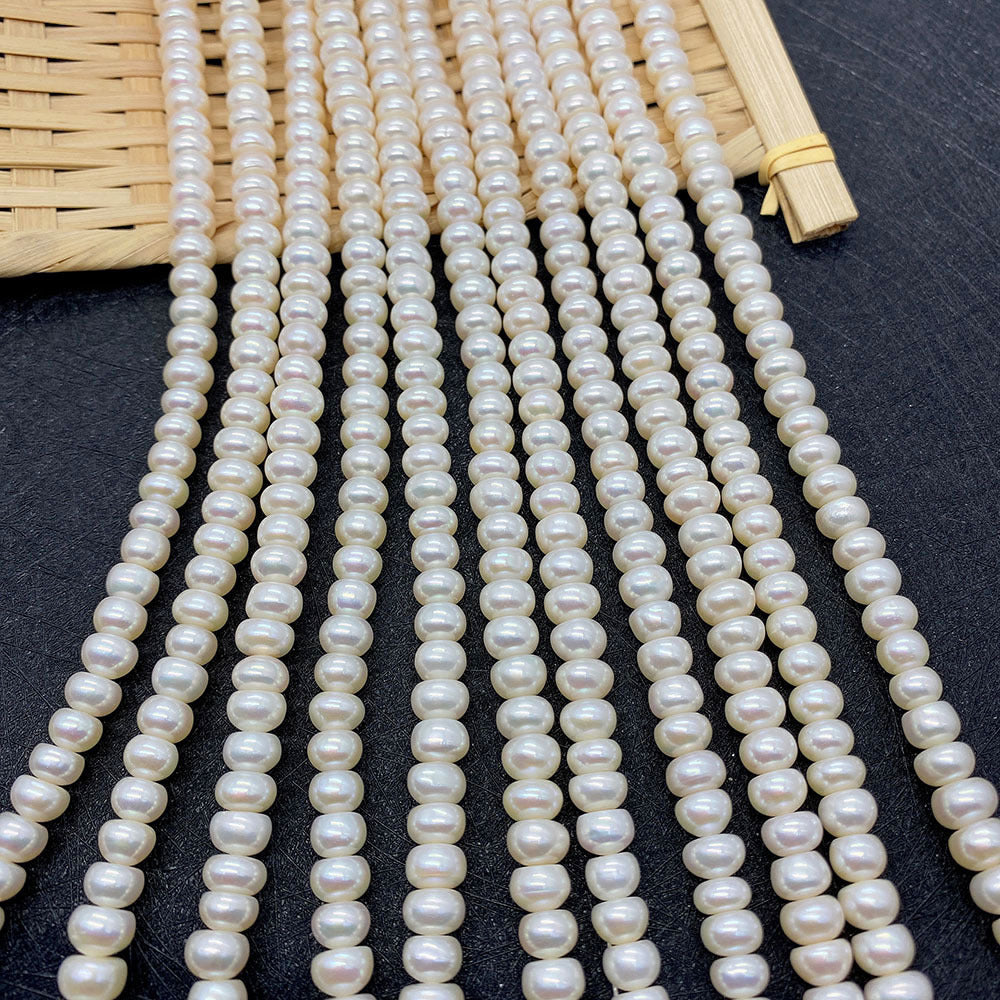 Natürliche Süßwasserperle lose Perlen Schmuck Halsketten-Zubehör