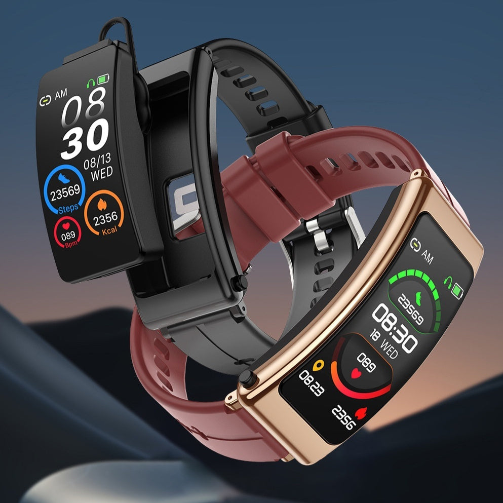 K13 Auriculares inteligentes táctiles con Bluetooth y pulsera resistente al agua