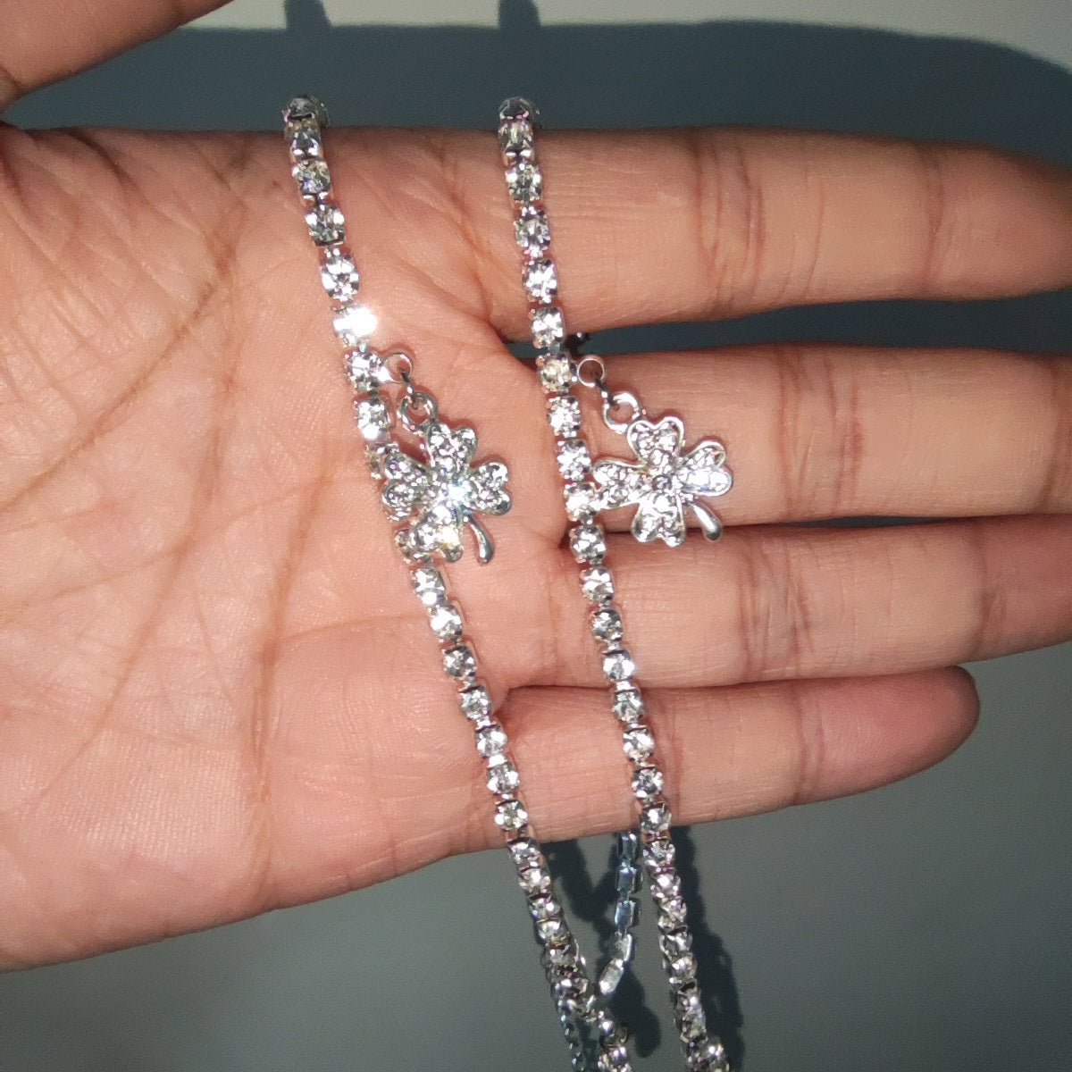 Human Piercing Devil's Eye Navel Chain