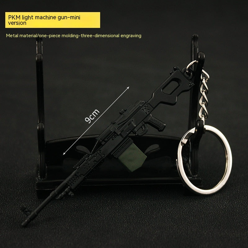 Llavero de Juguete de Metal Gun
