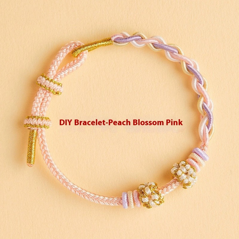 Diy Carrying Strap Semi-finished Bracelet Girls Wearable Lucky Beads
