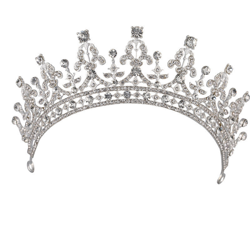 Diadema nupcial de corona de reina