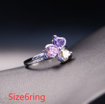 Clover Zirkon-Diamant-Schmuckset für Damen