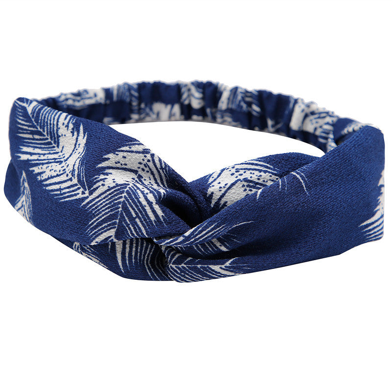Women's Polka Dot Printed Bohemian Sweet Simple Hair Band