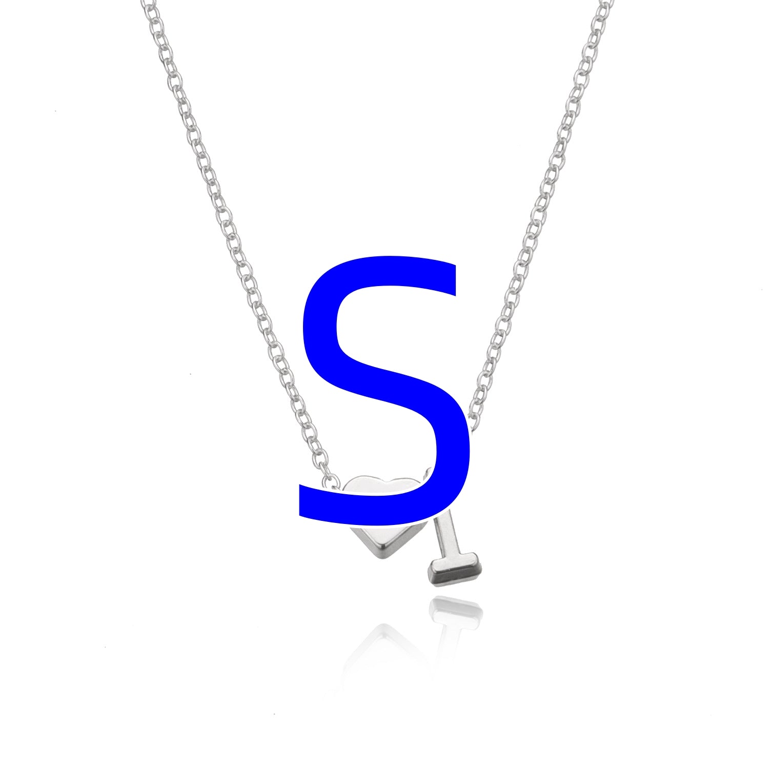 Fashion Exquisite Initial Gold And Silver Clavicle Chain