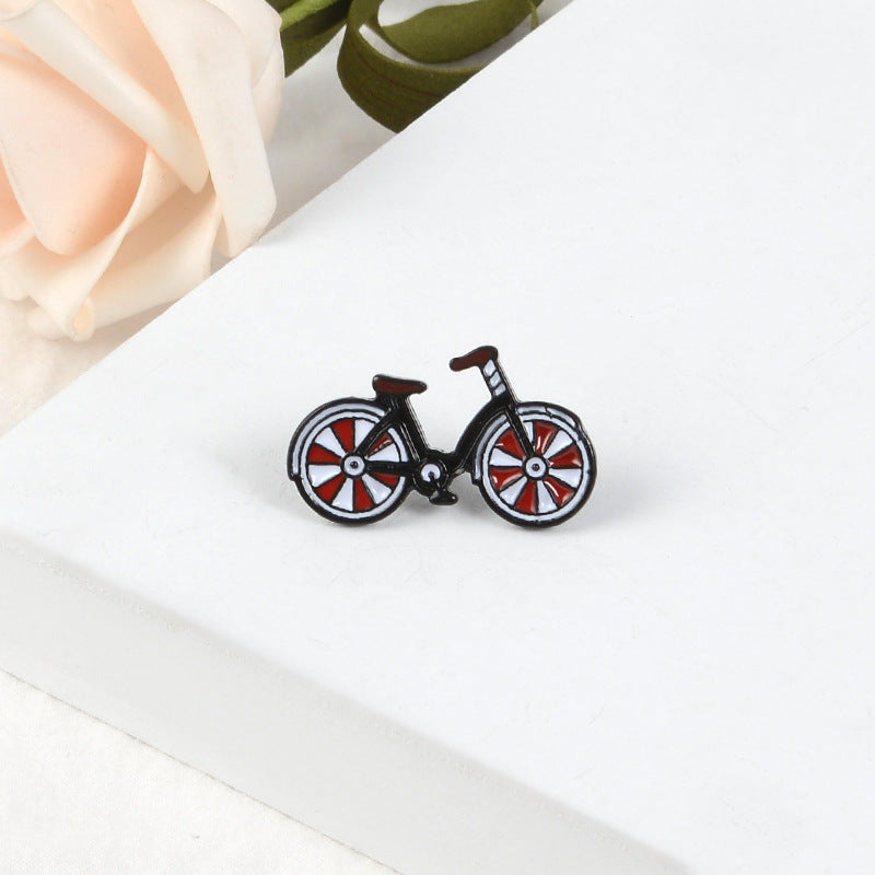 Cartoon Creative New Product Bicycle Brooch