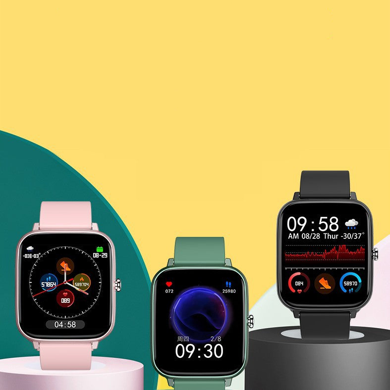 Smartwatch Bluetooth Anrufe Musikwiedergabe Vollbild-Touch-Modus