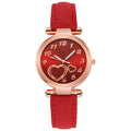 Conjunto de joyería de reloj retro Love para mujer