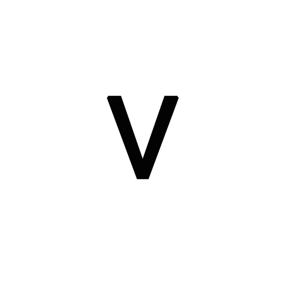 Llavero de acero inoxidable simple con letras a la moda