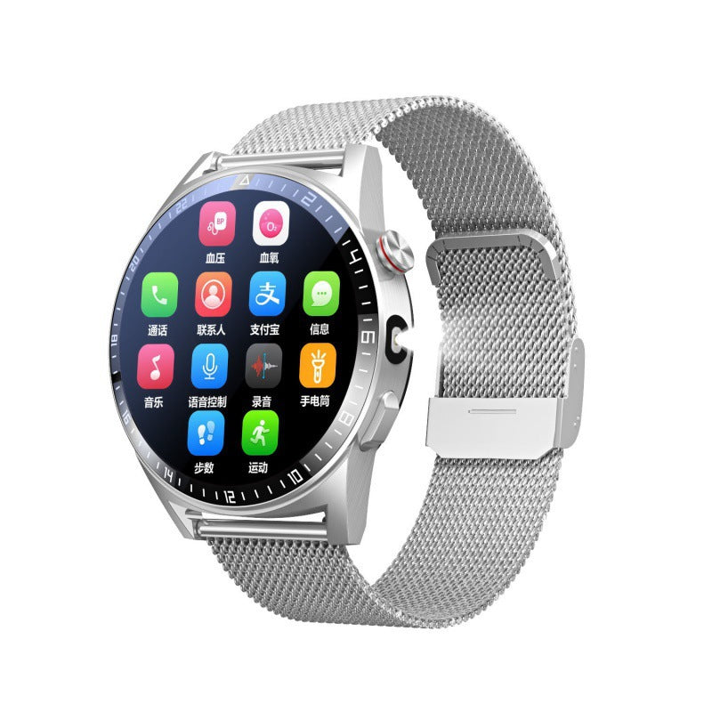 32G Speicher Ultralange Standby Smartwatch Taschenlampe Bluetooth-Anruf