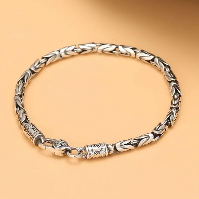 Men's Safety Pattern Bracelet Couple