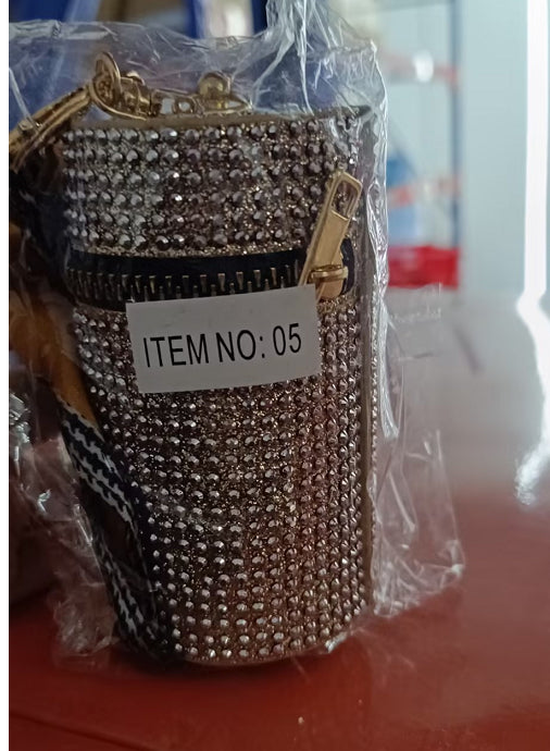 Silk Scarf Keychain Storage Mini