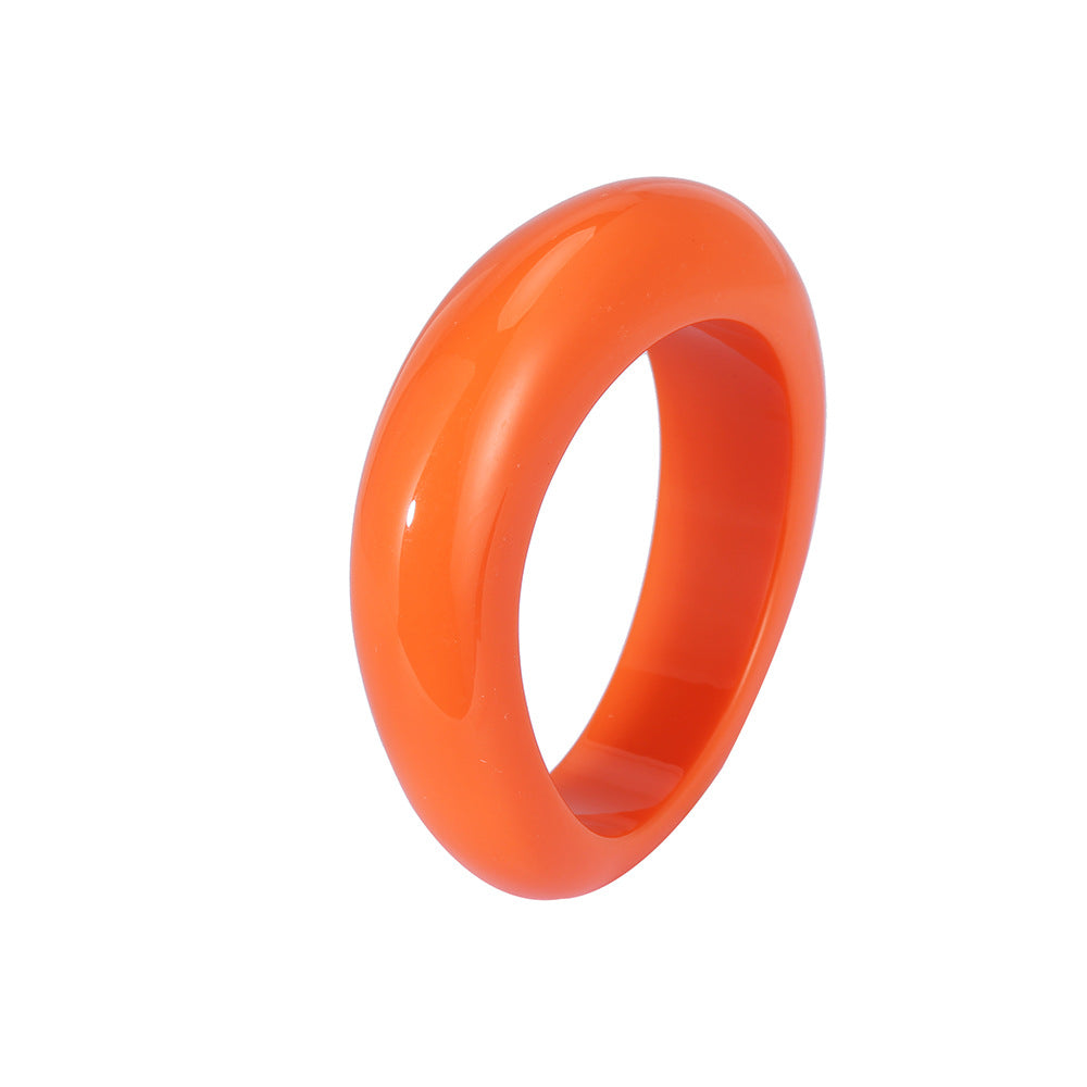 Women's Handmade Resin Bracelet Multicolor