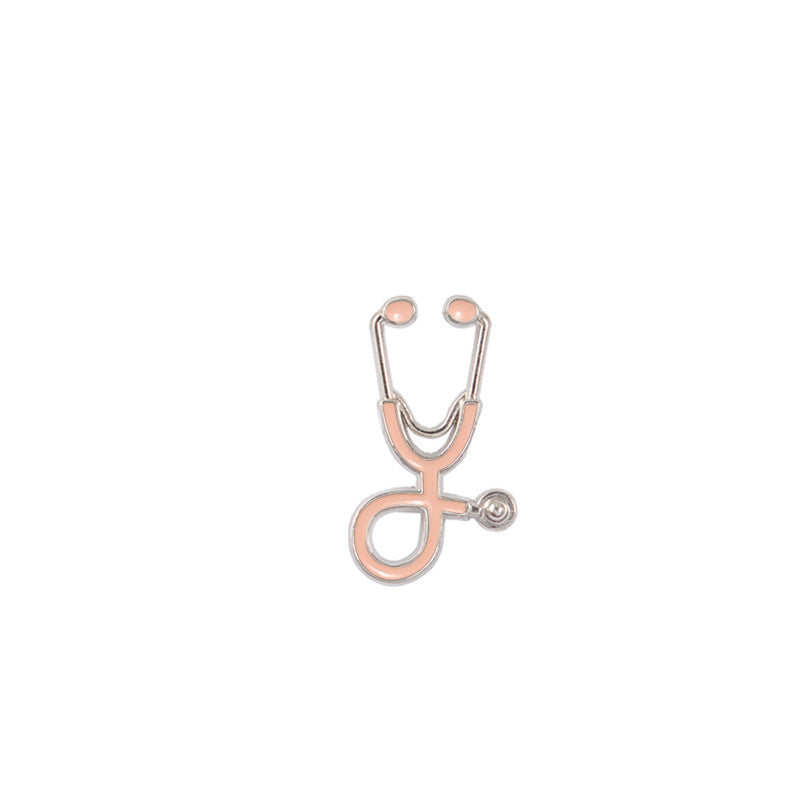 Doctor Who Brosche Cartoon Farbe Stethoskop Anstecknadel