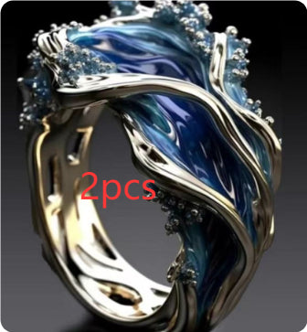 HAILANG Harz Mode Diamant Damenring
