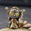 Hexenbohnenpuppe Silberschmuck Persönlichkeit Retro