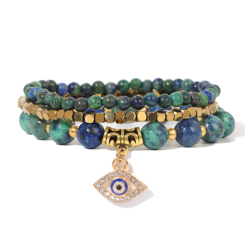 Fashion Personality Female Turquoise Suit Jewelry