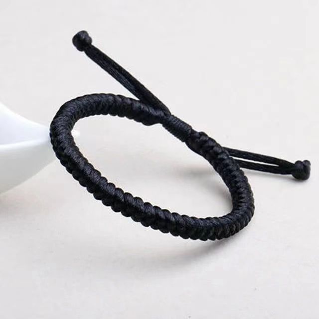 Dorje Knot Red Rope Adjustable Size Hand-woven Red Rope