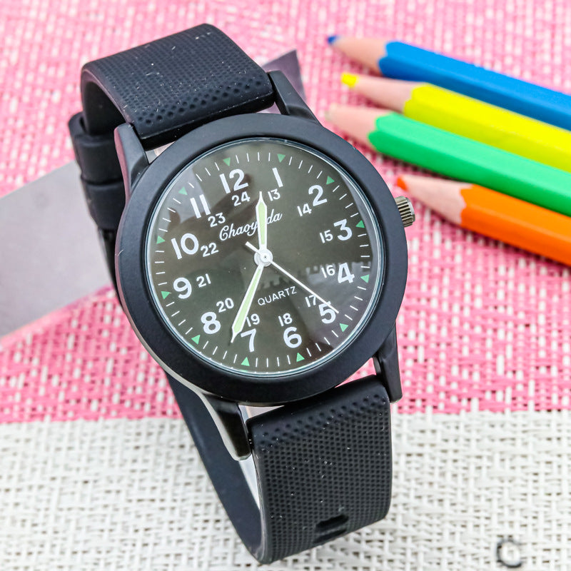Reloj electrónico digital transparente impermeable de aguja luminosa