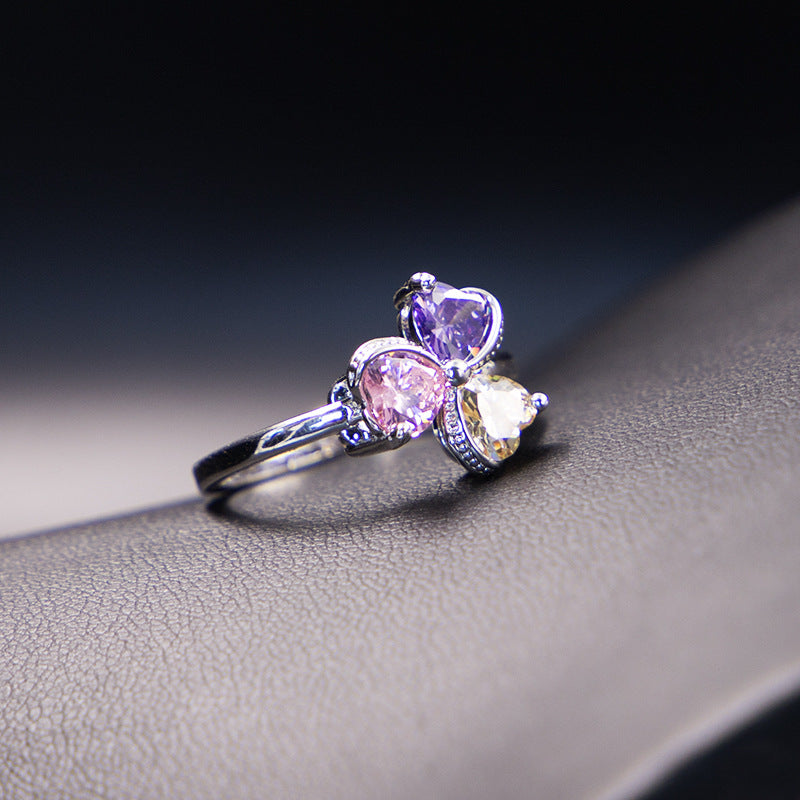 Clover Zirkon-Diamant-Schmuckset für Damen