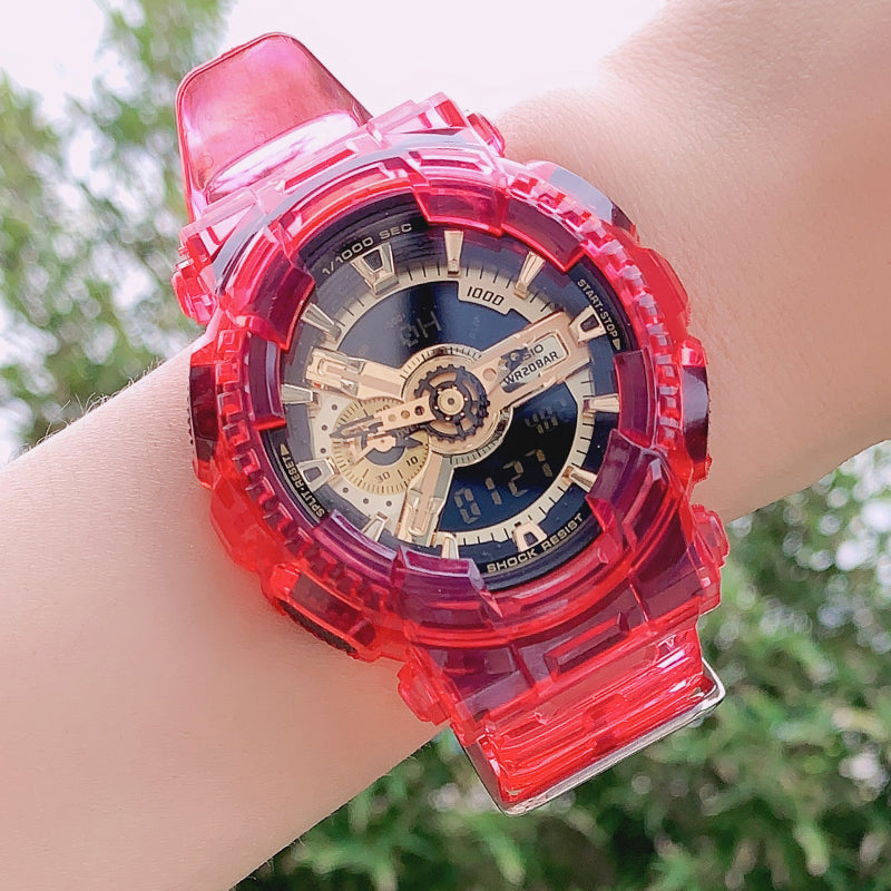 Transparentes integriertes Uhrenarmband-Ersatzset