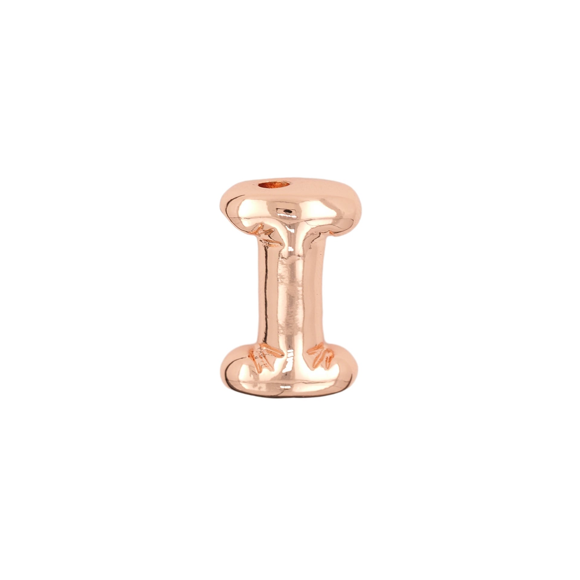 Glossy Letters Copper Pendant Necklace