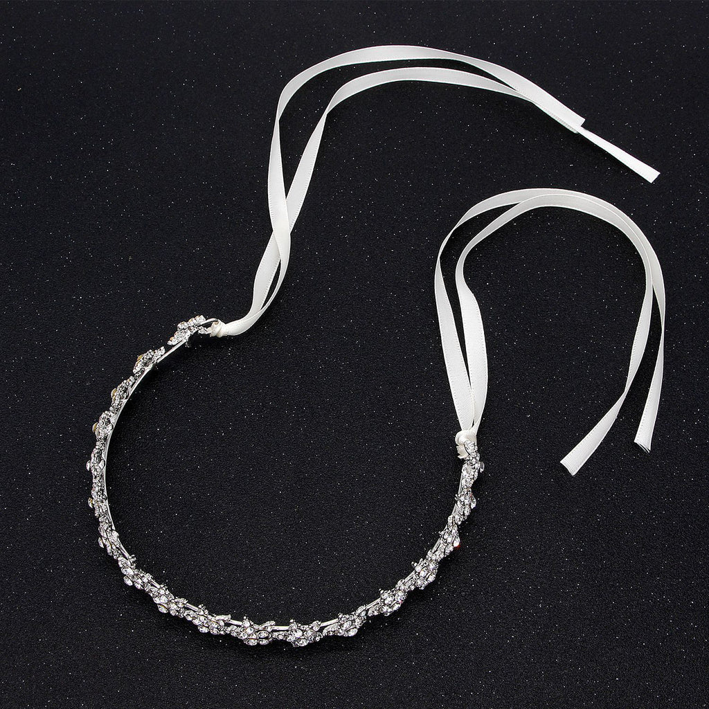 Diadema de novia, accesorios de boda de aleación, joyería para vestido de novia